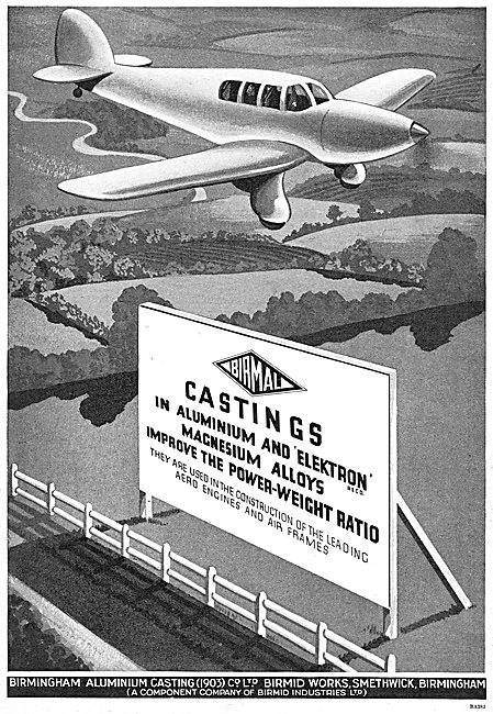 Birmid: Birmingham Aluminium - Aircraft Castings                 