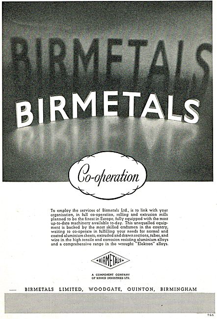 Birmetals For Extruded, Drawn & Coated Aluminium.                