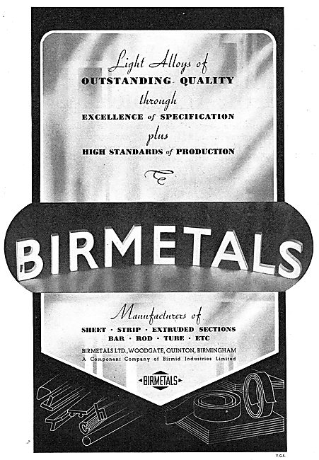 Birmetals For Extruded, Drawn & Coated Aluminium.                