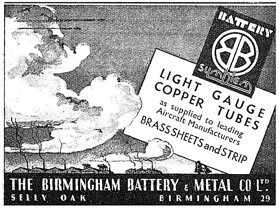Birmingham Battery & Metal - Light Gauge Copper Tubes            
