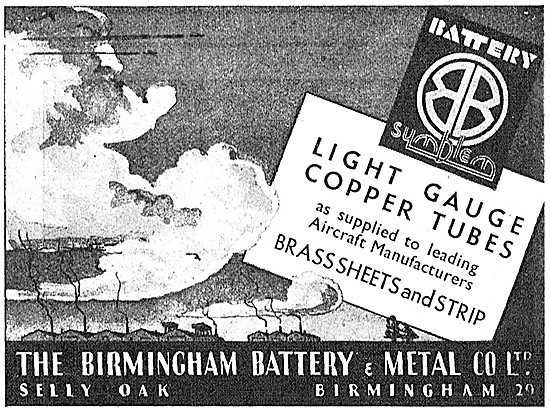 Birmingham Battery & Metal - Light Gauge Copper Tubes            