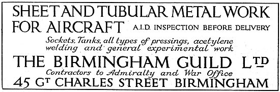 The Birmingham Guild. Sheet & Tubular Metal Work                 