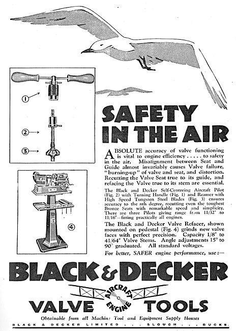 Black & Decker Aero-Engine Valve Refacer                         