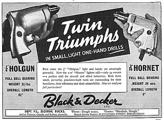 Black & Decker Electric Hand Drills                              