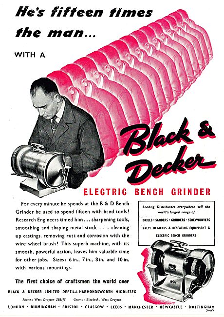 Black & Decker Electric Tools                                    