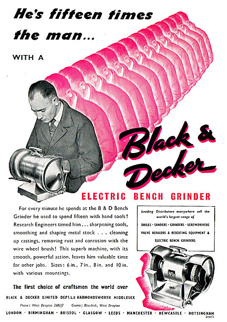 Black & Decker Electric Tools                                    