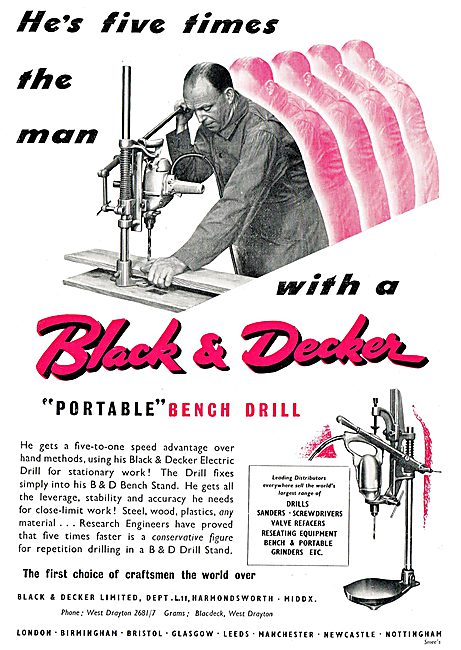Black & Decker Electric Tools                                    