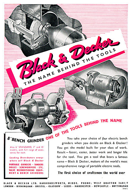 Black & Decker Electric Tools                                    