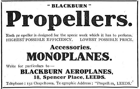 Blackburn Aeroplane Propellers Lowest Price & Highest Efficiency 