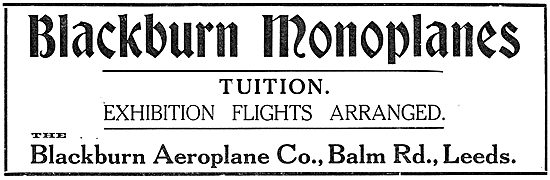 Blackburn Monoplane Aircraft And Accessories                     