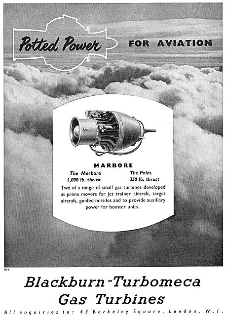 Blackburn-Turbomeca Marbore - Palas                              