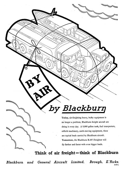 Blackburn Freight Aircraft                                       