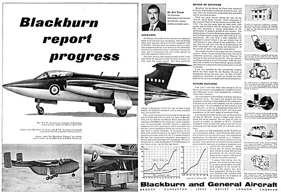 Blackburn Compnay Report 1958                                    