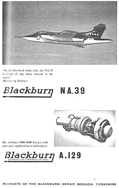 Blackburn N.A.39 - Blackburn A.129 Gas Turbine                   