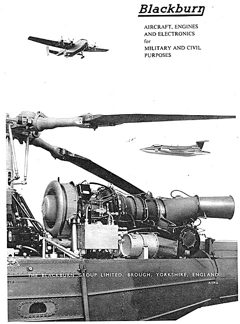 Blackburn Aircraft, Engines & Electronics 1960                   