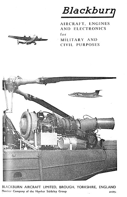 Blackburn Aircraft, Engines & Electronics                        
