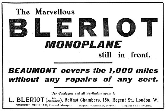 Bleriot Monoplanes - Beaumont                                    