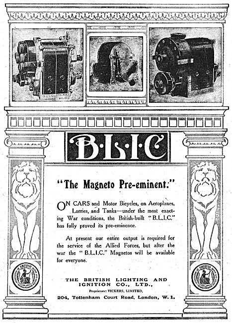 BLIC Aero Engine Magnetos                                        