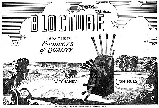 Tampier Bloctube Aircraft Mechanical Controls                    