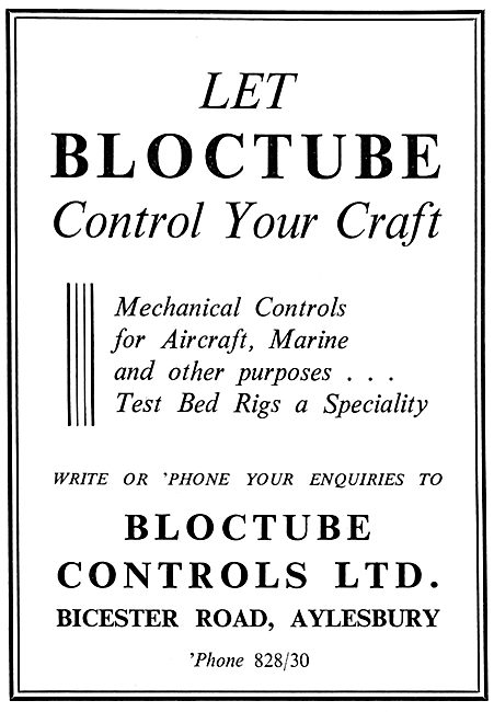 Bloctube Mechanical Controls                                     