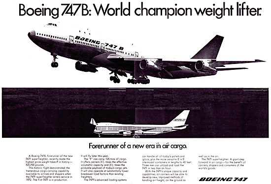 Boeing 747B                                                      