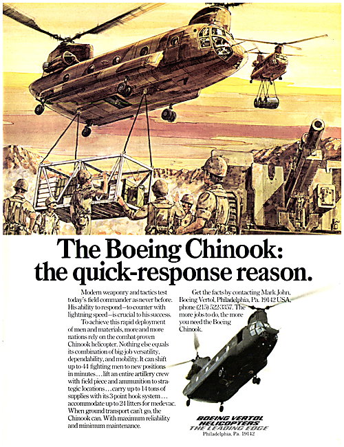 Boeing Chinook - Boeing Vertol                                   