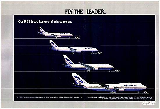 Boeing Airliners 1983                                            