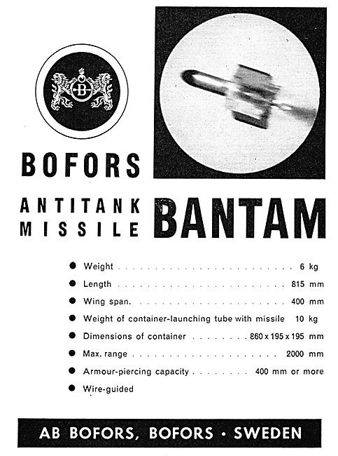 Bofors Bantam Anti-Tank Missile                                  