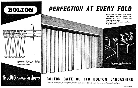 Bolton Gate. Bolton Hangar Doors                                 