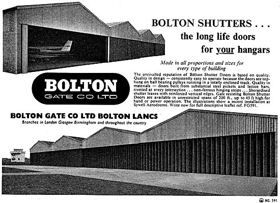 Bolton Gate Company - Hangar Doors & Shutters                    