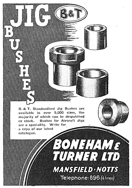 Boneham & Turner Jig Bushes                                      