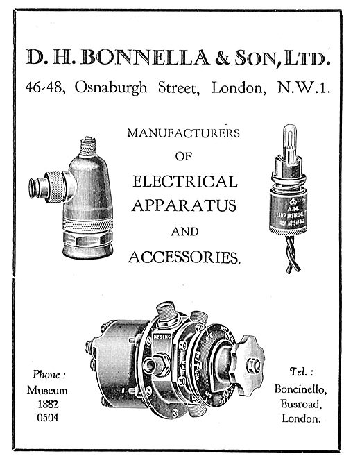 D H Bonella Electrical Apparatus and Accessories                 
