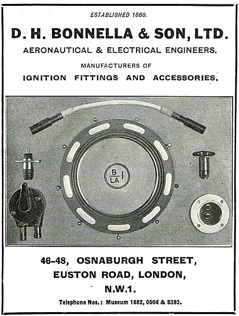 D H Bonella - Aeronautical & Electrical Engineers                