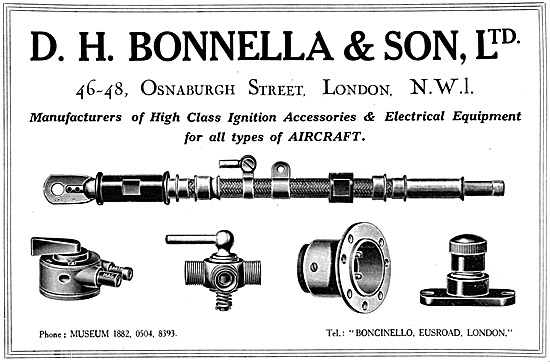 D.H.Bonella Electrical Equipment For Aircraft                    