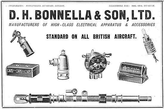 D.H.Bonella Aircraft Electrical Equipment                        