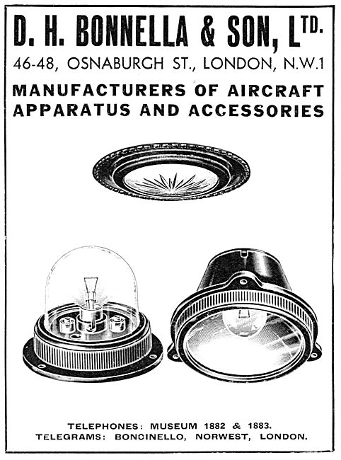 D.H.Bonella - Aircraft Lighting & Electrical Accessories         
