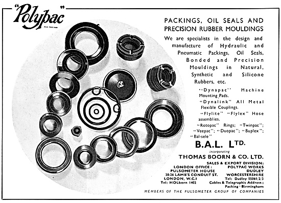 B.A.L. Boorn Packings, Oil Seals & Rubber Mouldings              