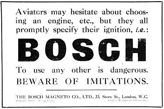 Bosch Magnetos                                                   