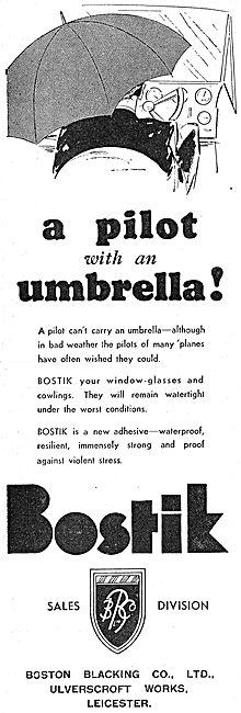 Bostik Waterproof Sealants For Aircraft                          