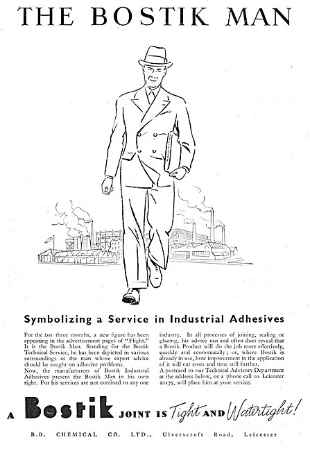 Bostik Adhesives & Sealants 1940                                 