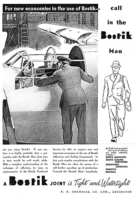 Bostik Aviation Sealants & Adhesives                             