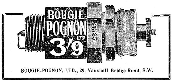 Bougie-Pognon Aero Engine Spark Plugs                            