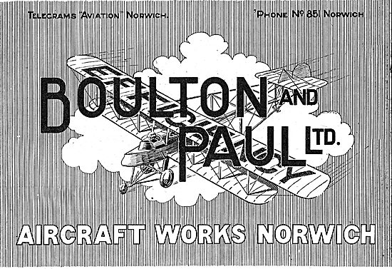 Boulton & Paul - Aircraft Works Norwich                          