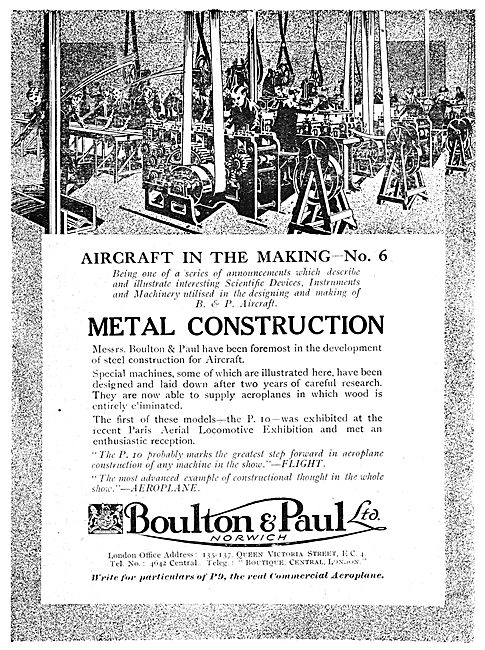 Boulton & Paul P10                                               