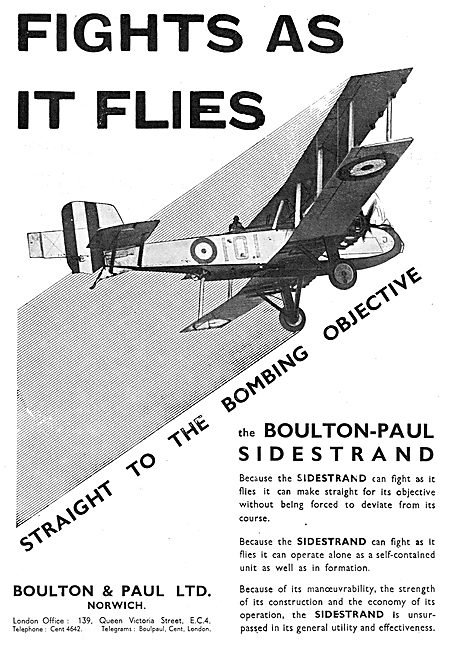 Boulton-Paul Sidestrand                                          