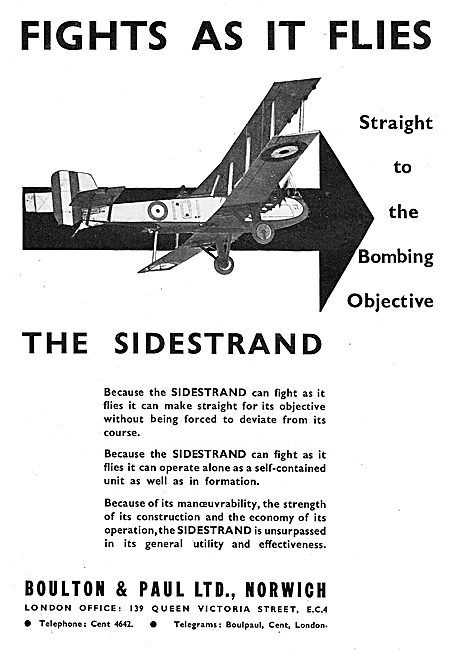 Boulton-Paul Sidestrand 101                                      