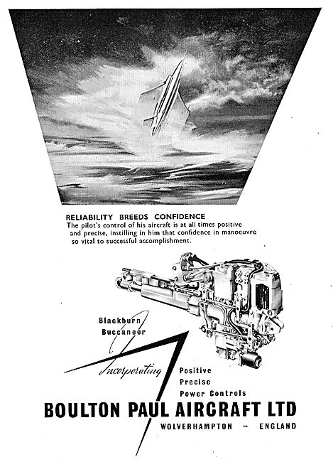 Boulton Paul Powered Controls For The Blackburn Buccaneer        