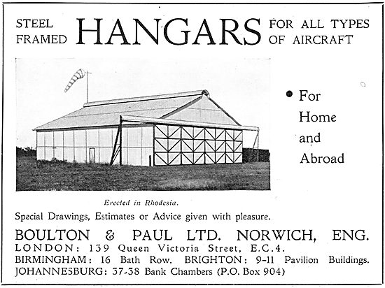 Boulton & Paul - Aircraft Hangars                                