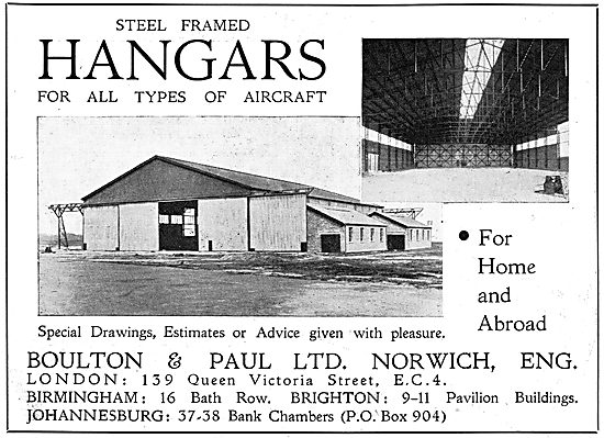 Boulton & Paul - Aircraft Hangars                                