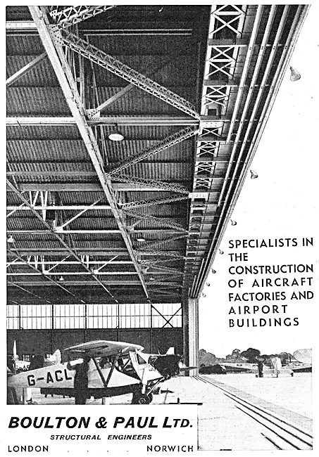 Boulton & Paul Aircraft Hangars                                  